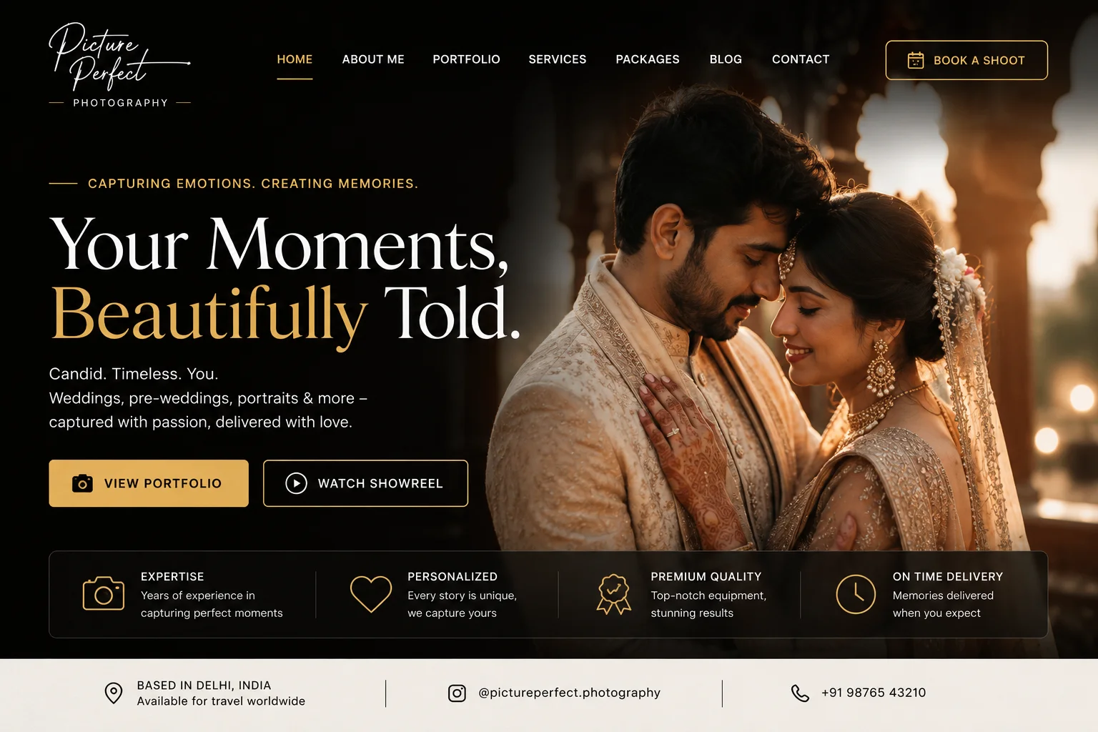 Webify India Showcase Website 4